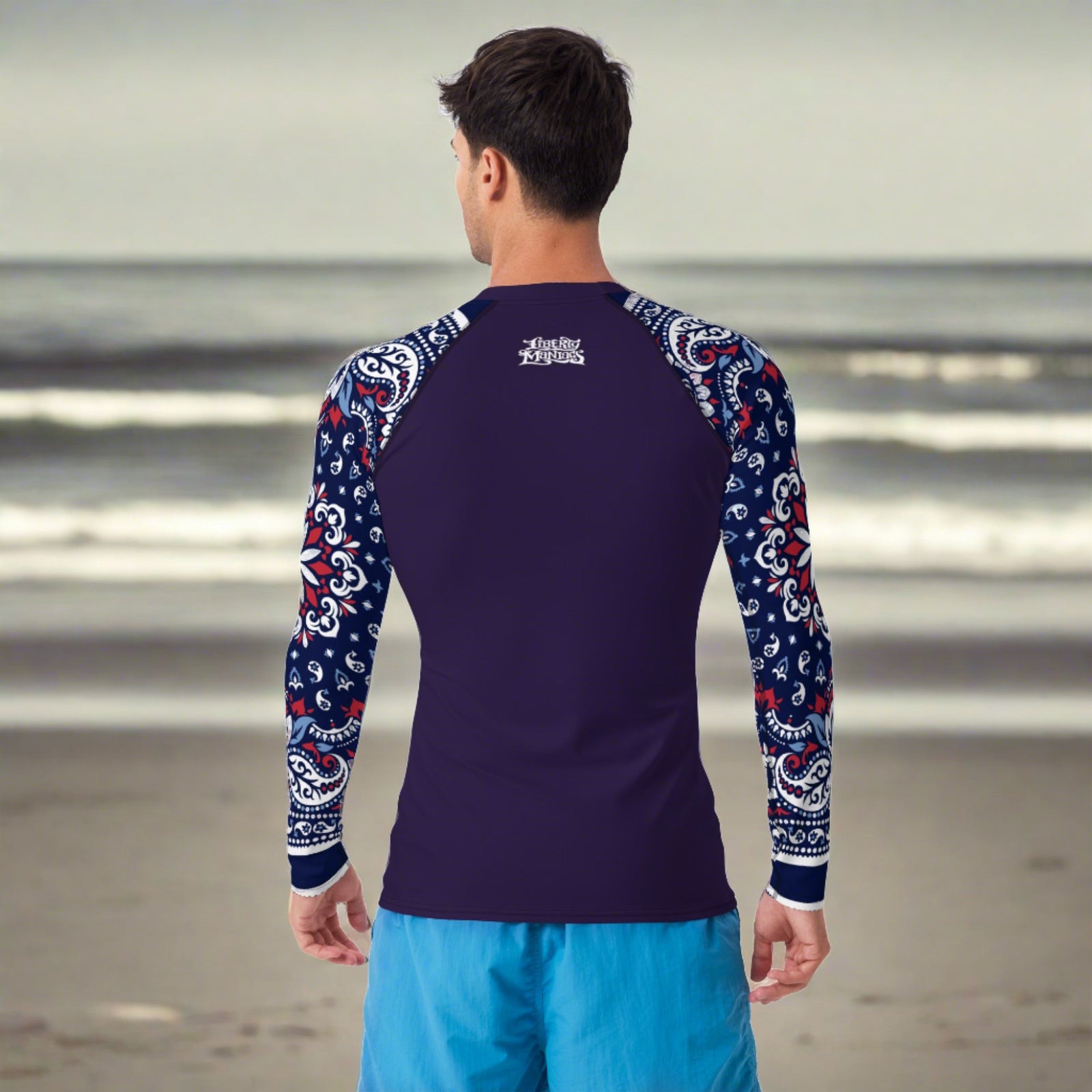 Burrito Bandito Supremo Gringo Americana Men's Rash Guard