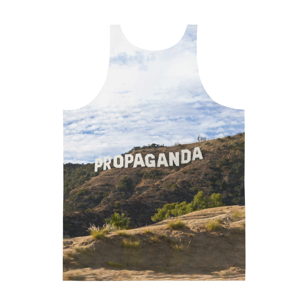 Hollywood Propaganda All Over Graphic Unisex Tank Top