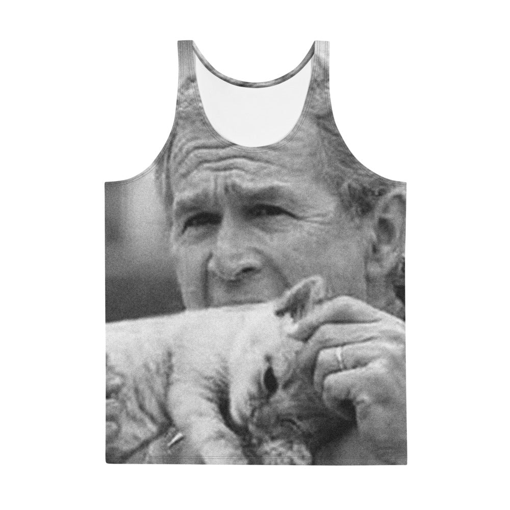 George Bush Nom Nom Kitty Unisex Classic Fit Tank Top