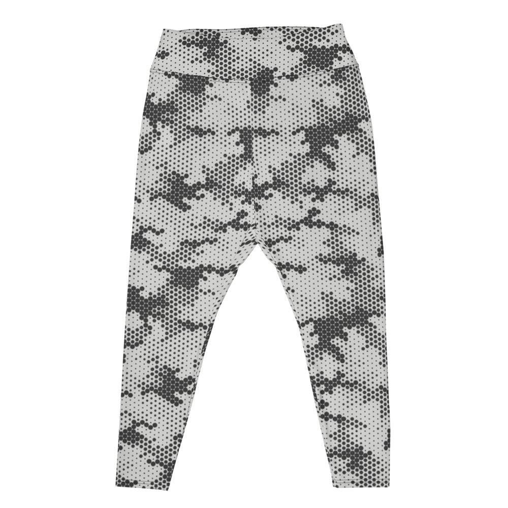Halvtone Camo Plus Size Leggings