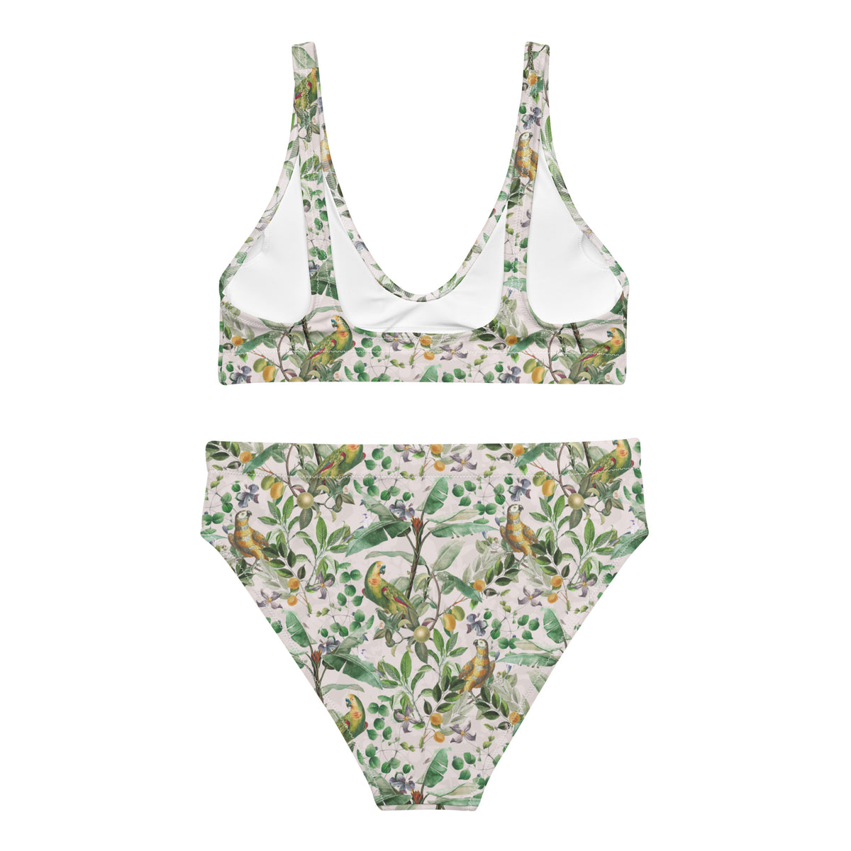 Tropical Treasures Recycled High-waisted Bikini