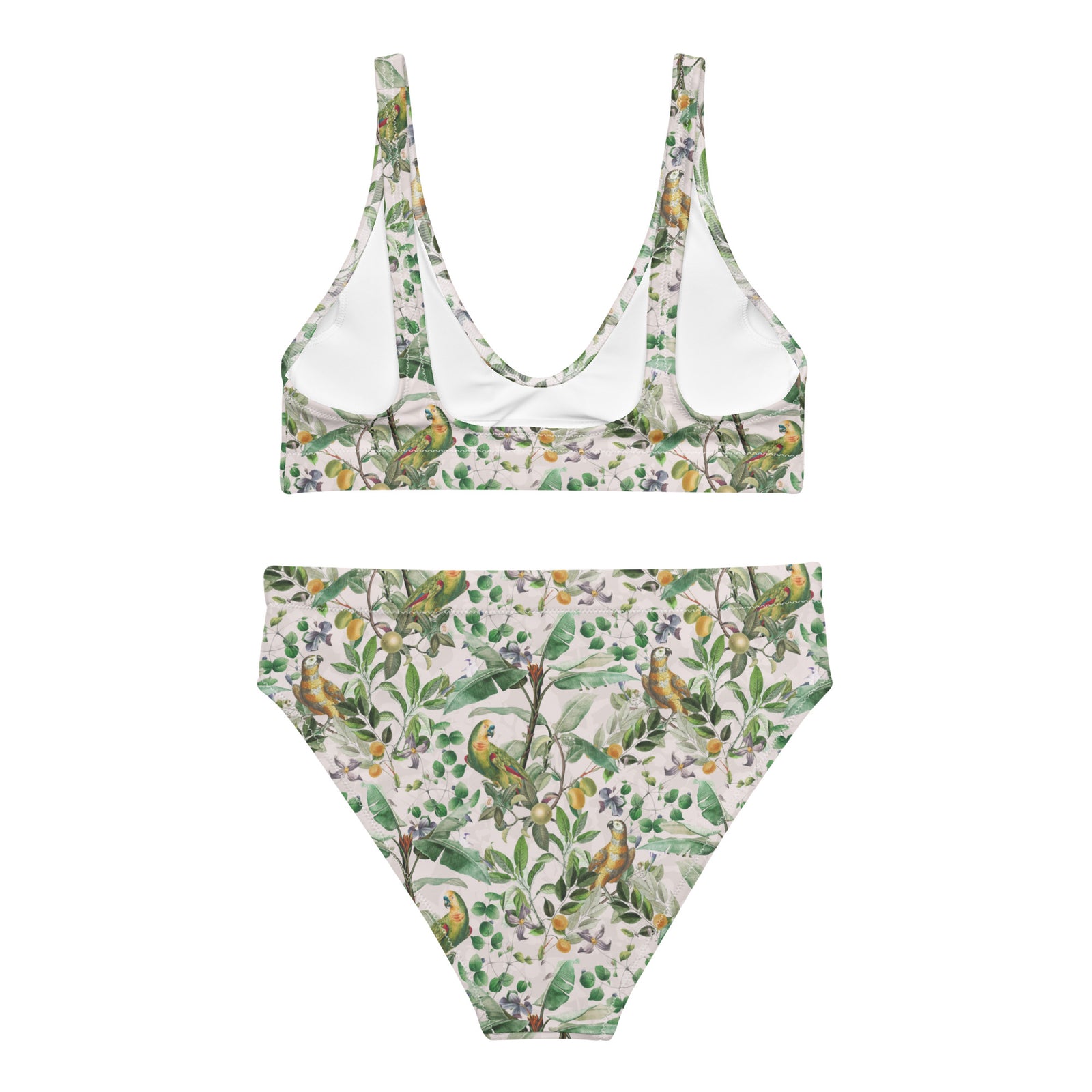 Tropical Treasures Recycled High-waisted Bikini