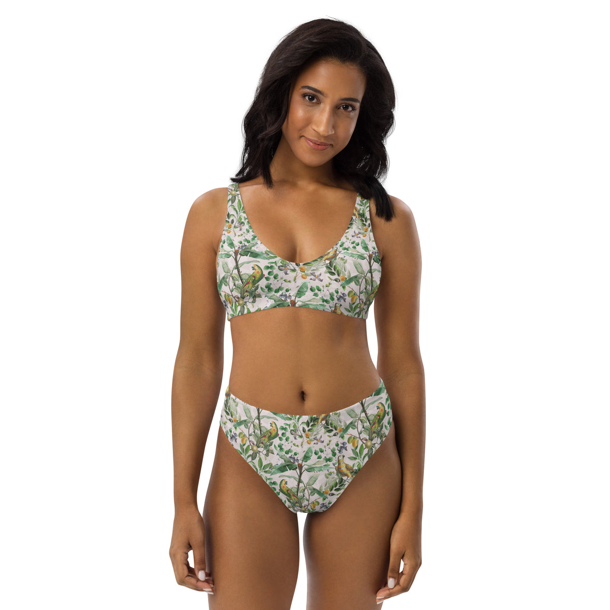 Tropical Treasures Recycled High-waisted Bikini