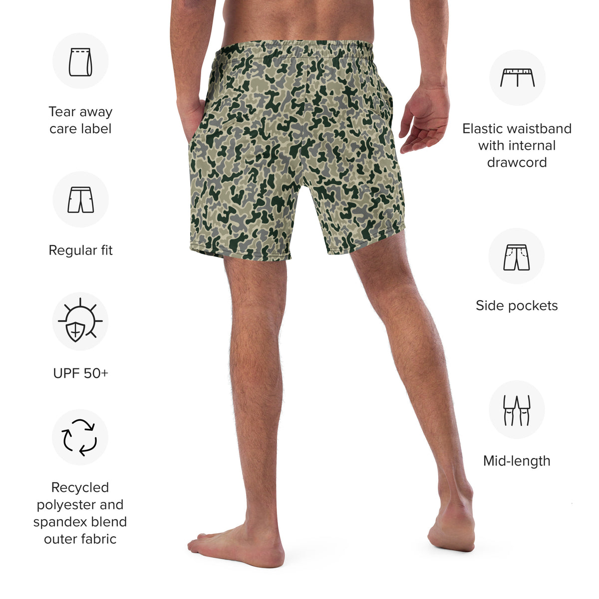 Mashstone CalCam Men&#39;s swim trunks