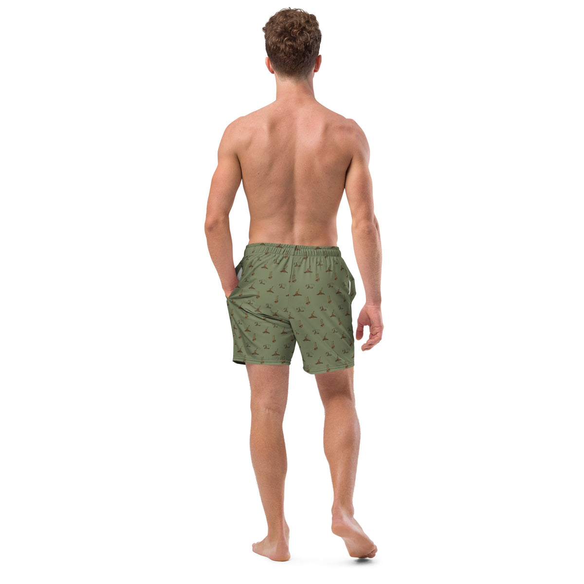 Catapults Trebuchets and Guillotines Men&#39;s Swim Trunks
