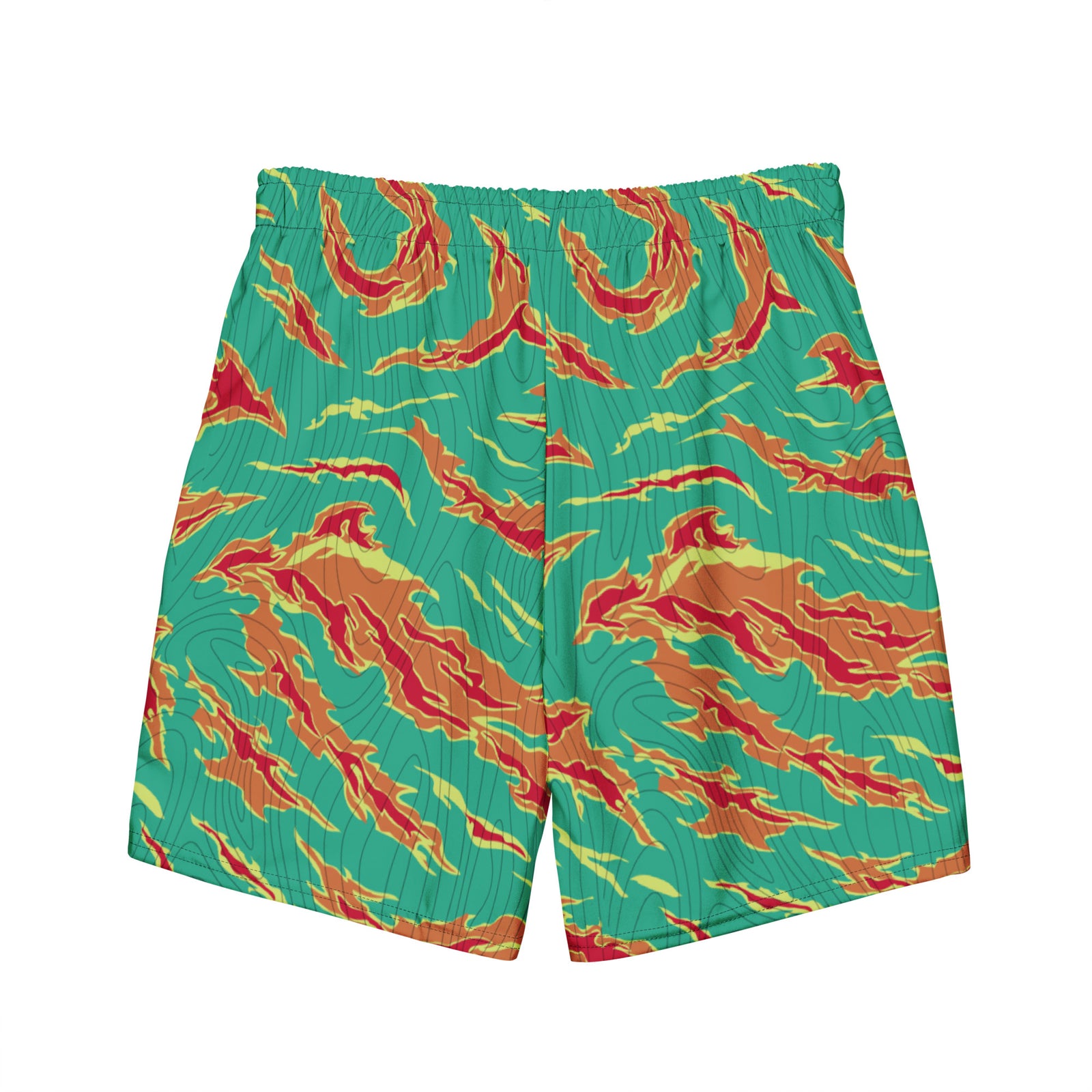 Electric Irving Tiger Stripe Men's Swim Trunks