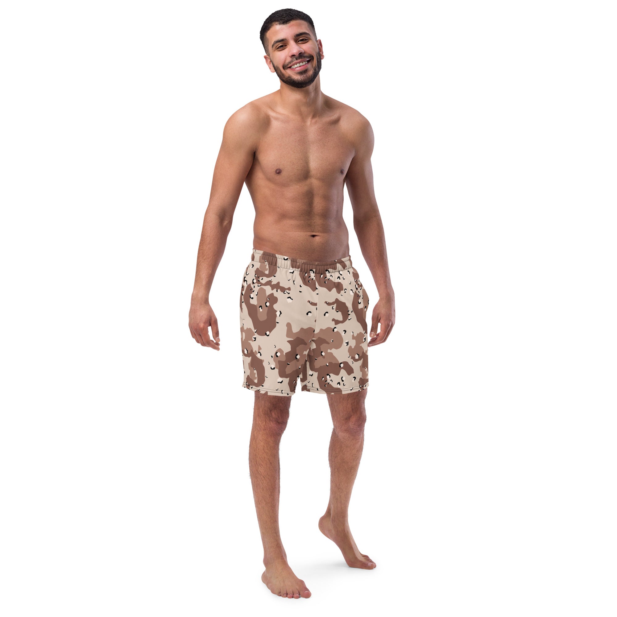DCU Desert Camo Men's Swim Trunks