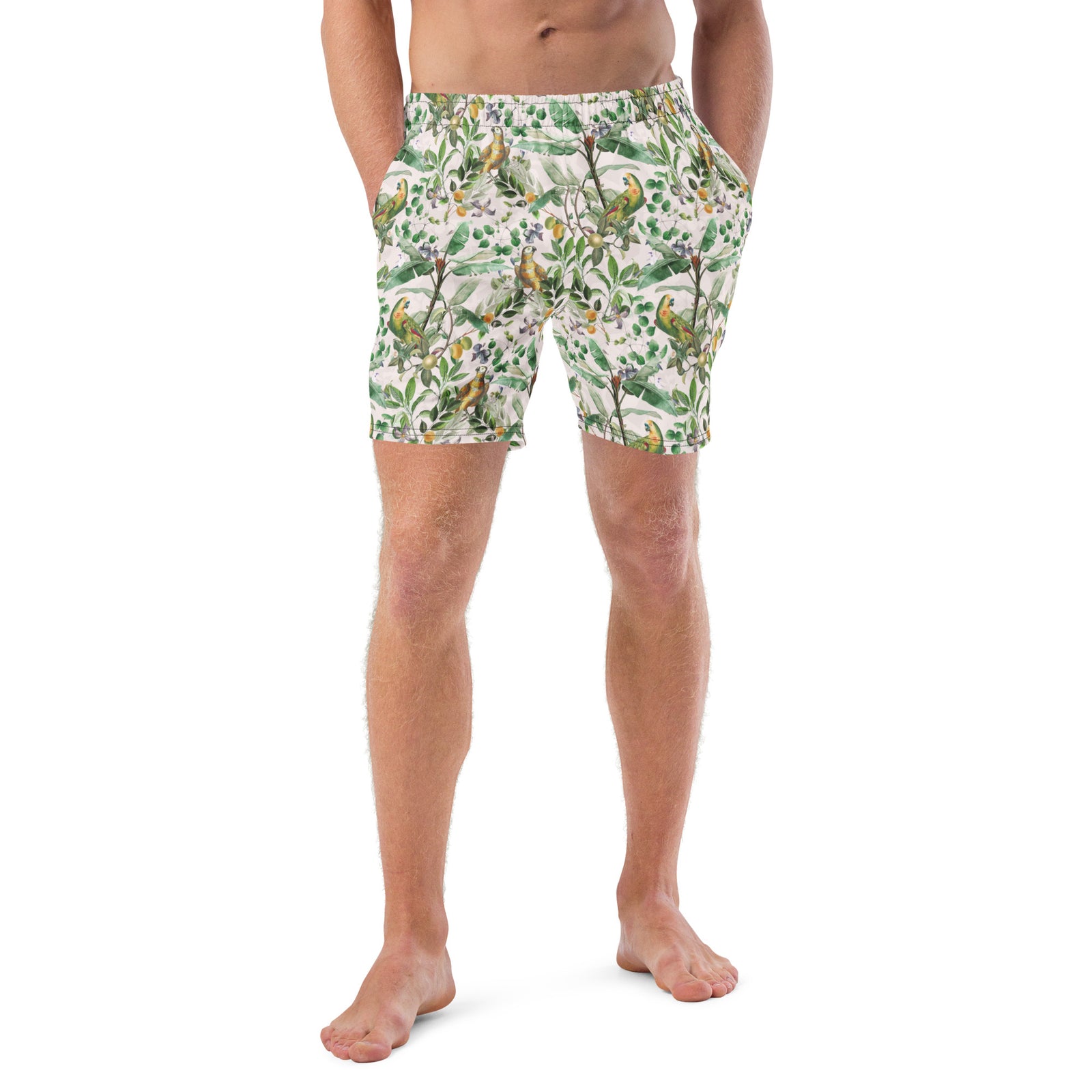 Tropical Treasures Men's Swim Trunks