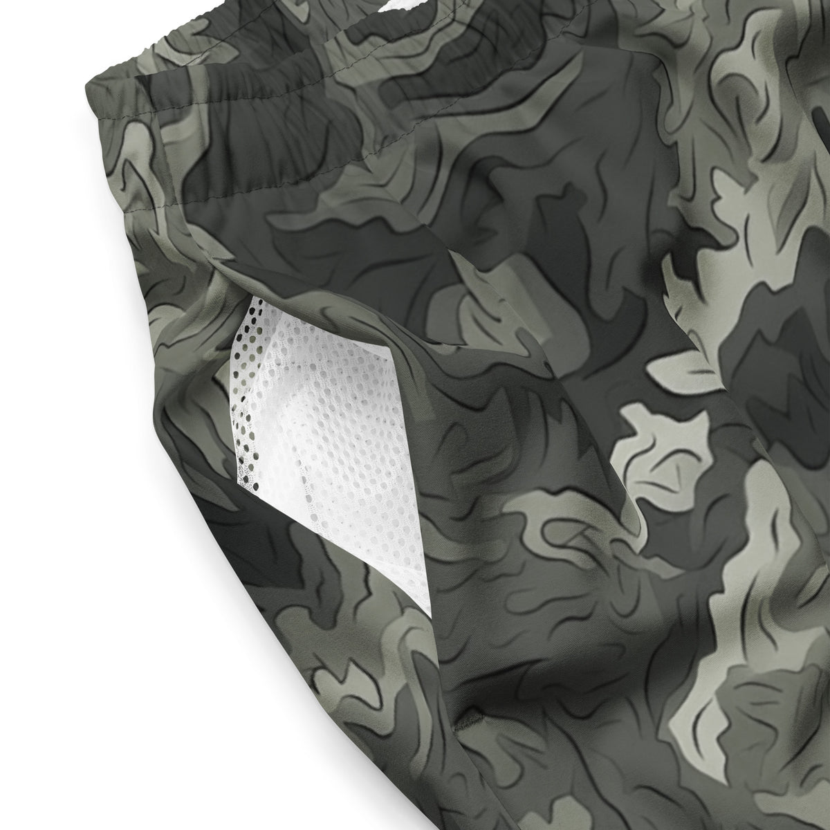Greyzone Organic Woodland Camouflage Men&#39;s Swim Trunks