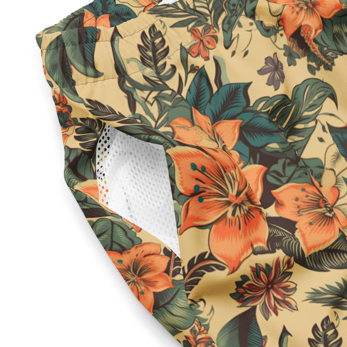 Kailua 1948 Men&#39;s Handmade Hawaiian Swim Trunks