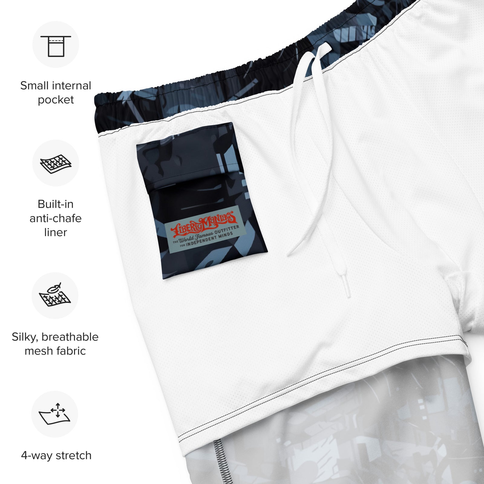 Neon Tide Men's Swim Trunks