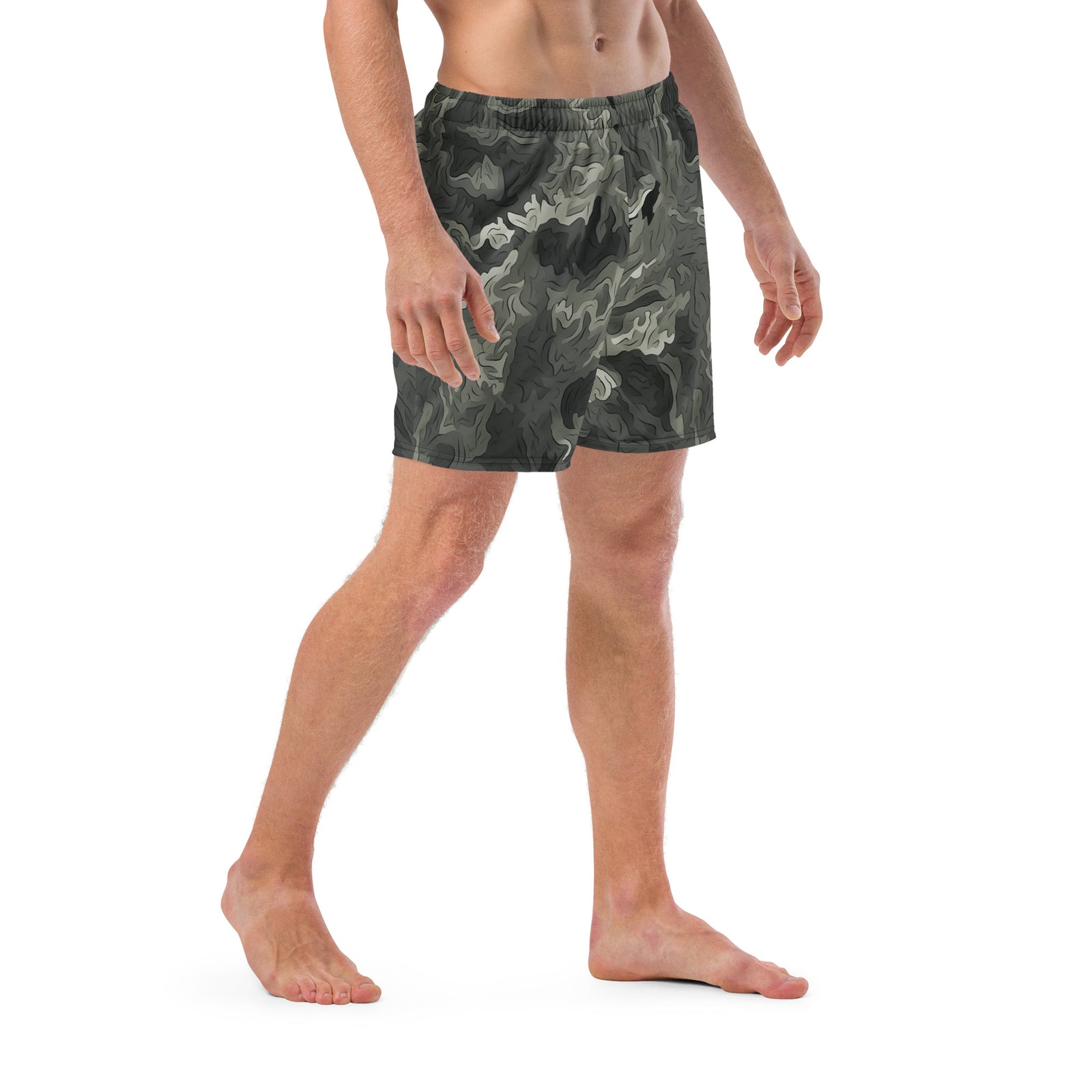 Greyzone Organic Woodland Camouflage Men's Swim Trunks