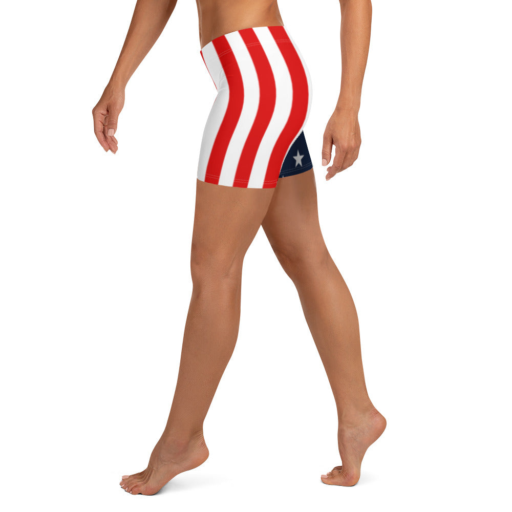 American Flag Men's Athletic Shorts - Liberty Maniacs