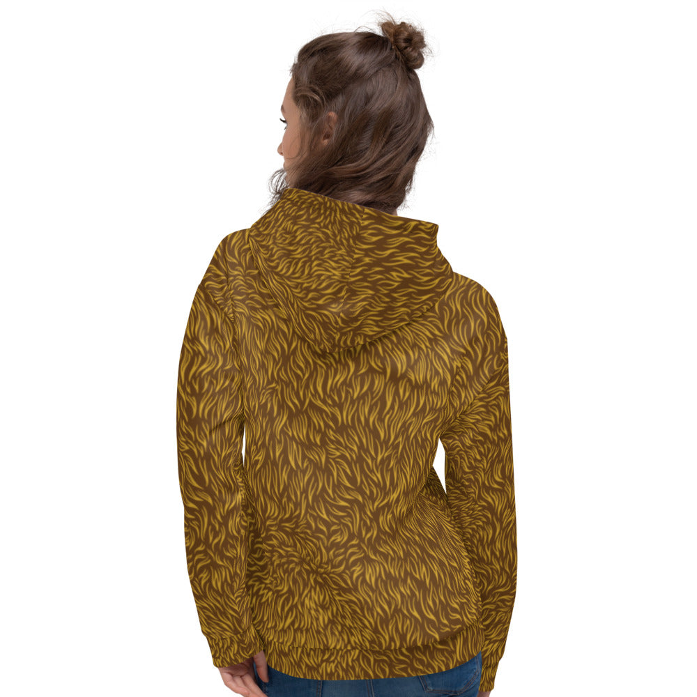 Golden Bear Brushed Fleece Unisex Hoodie