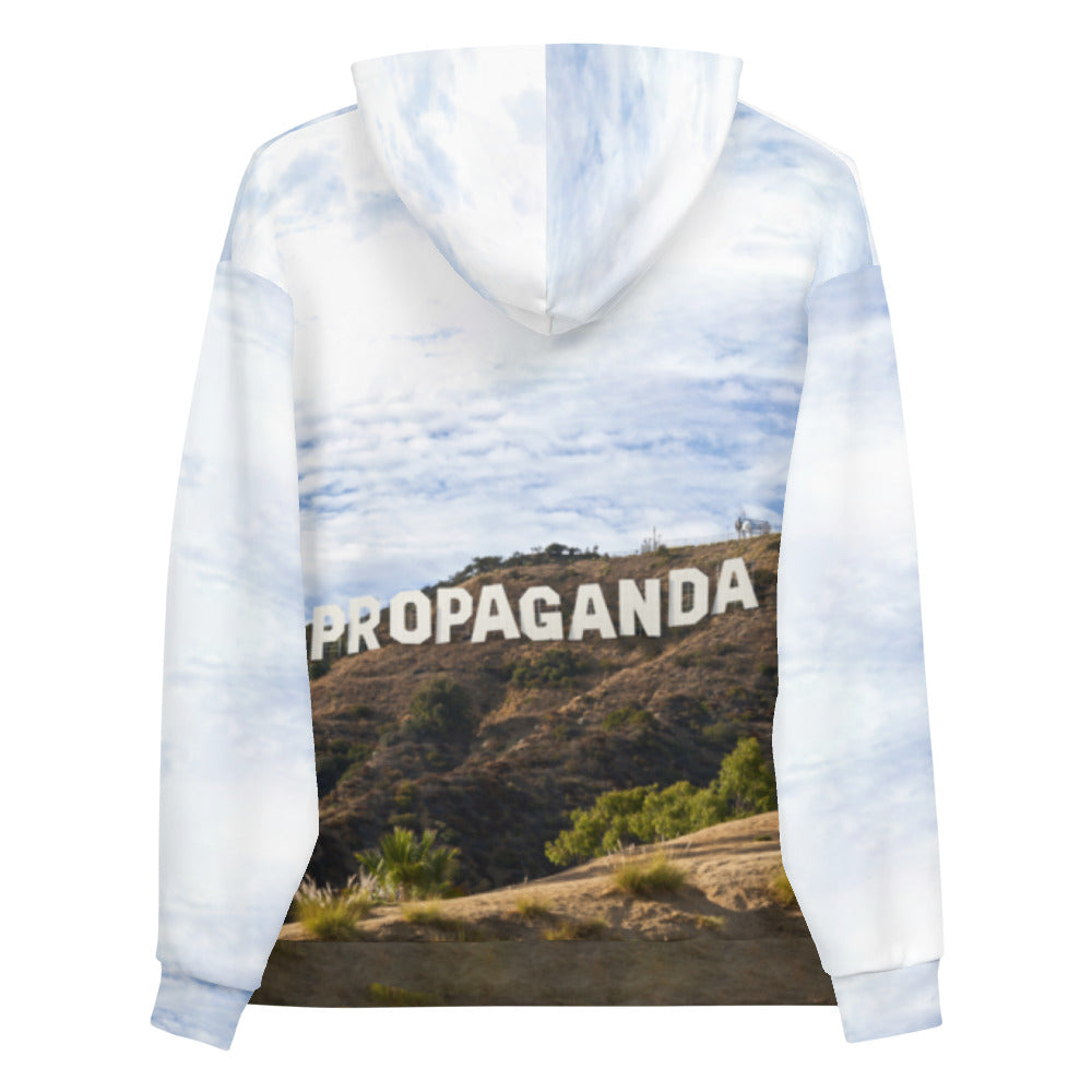 Hollywood Propaganda All Over Graphic Unisex Hoodie