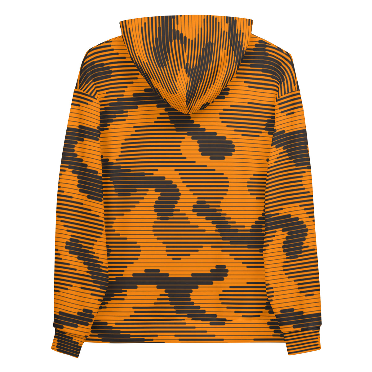 Digital Camouflage Blaze Orange Hoodie