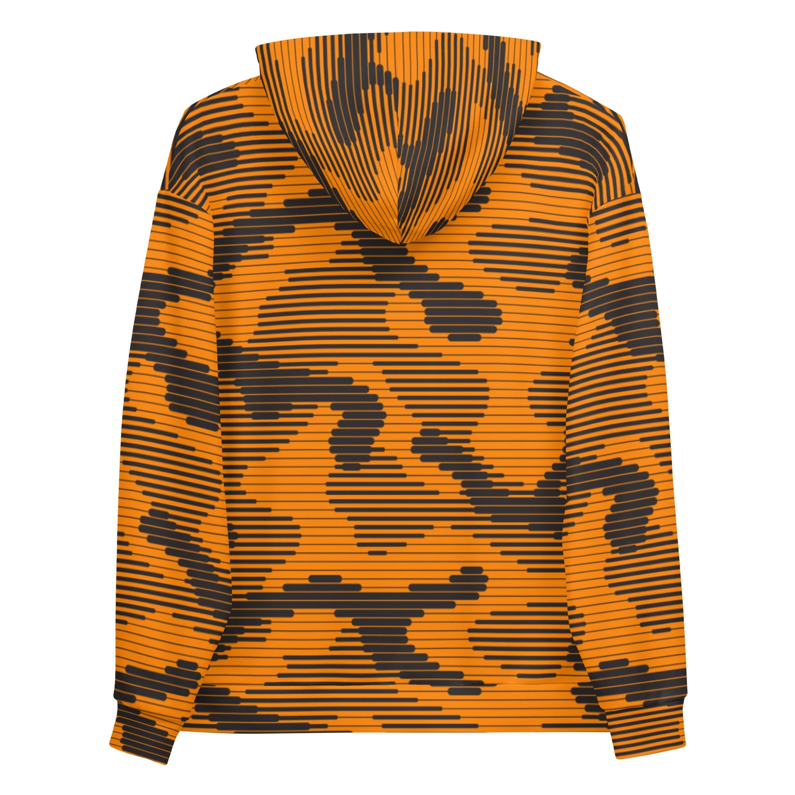 Digital Camouflage Blaze Orange Hoodie