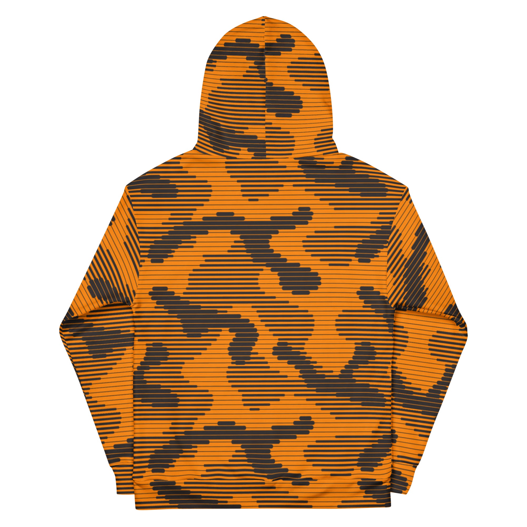 Digital Camouflage Blaze Orange Hoodie