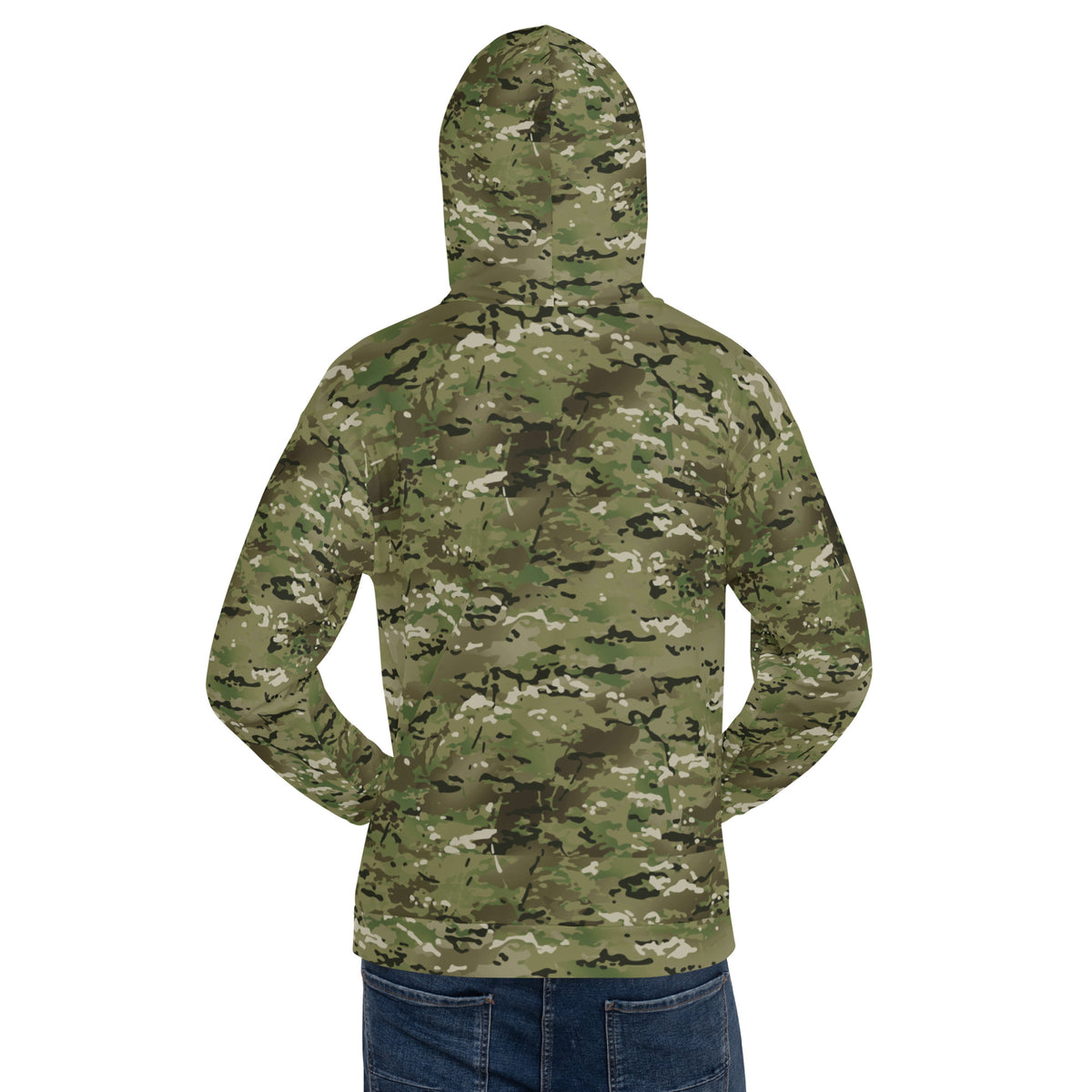 British Royal Marines Commando Brushed Fleece Camouflage Hoodie