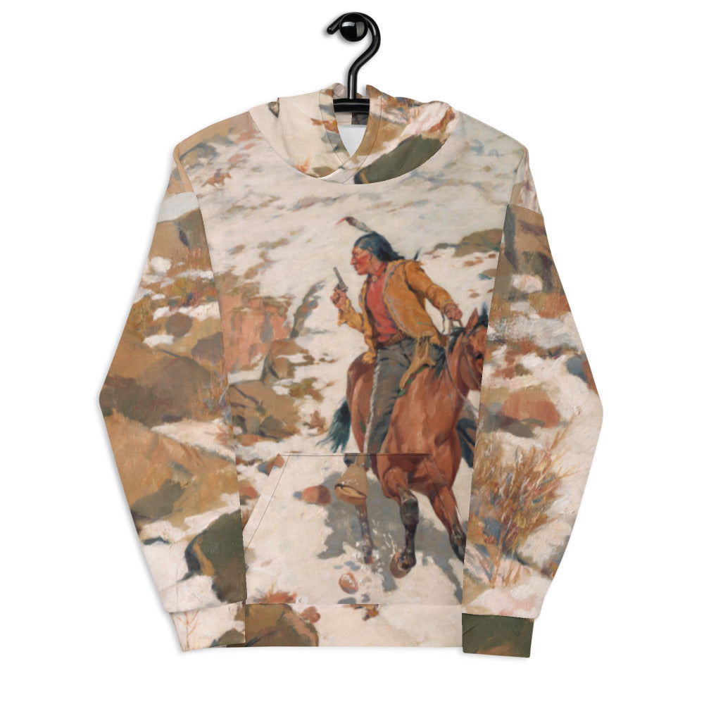 Hot Pursuit Painting Unisex Hoodie