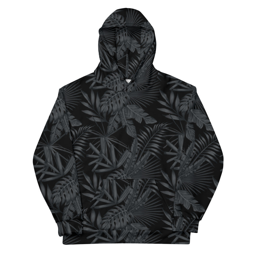 Midnight Watch Hawaiian Print Hoodie Sweatshirt