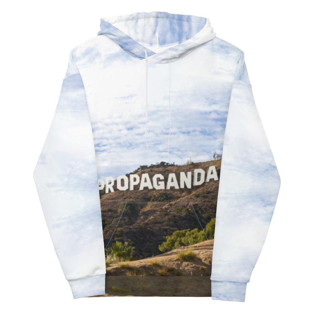 Hollywood Propaganda All Over Graphic Unisex Hoodie