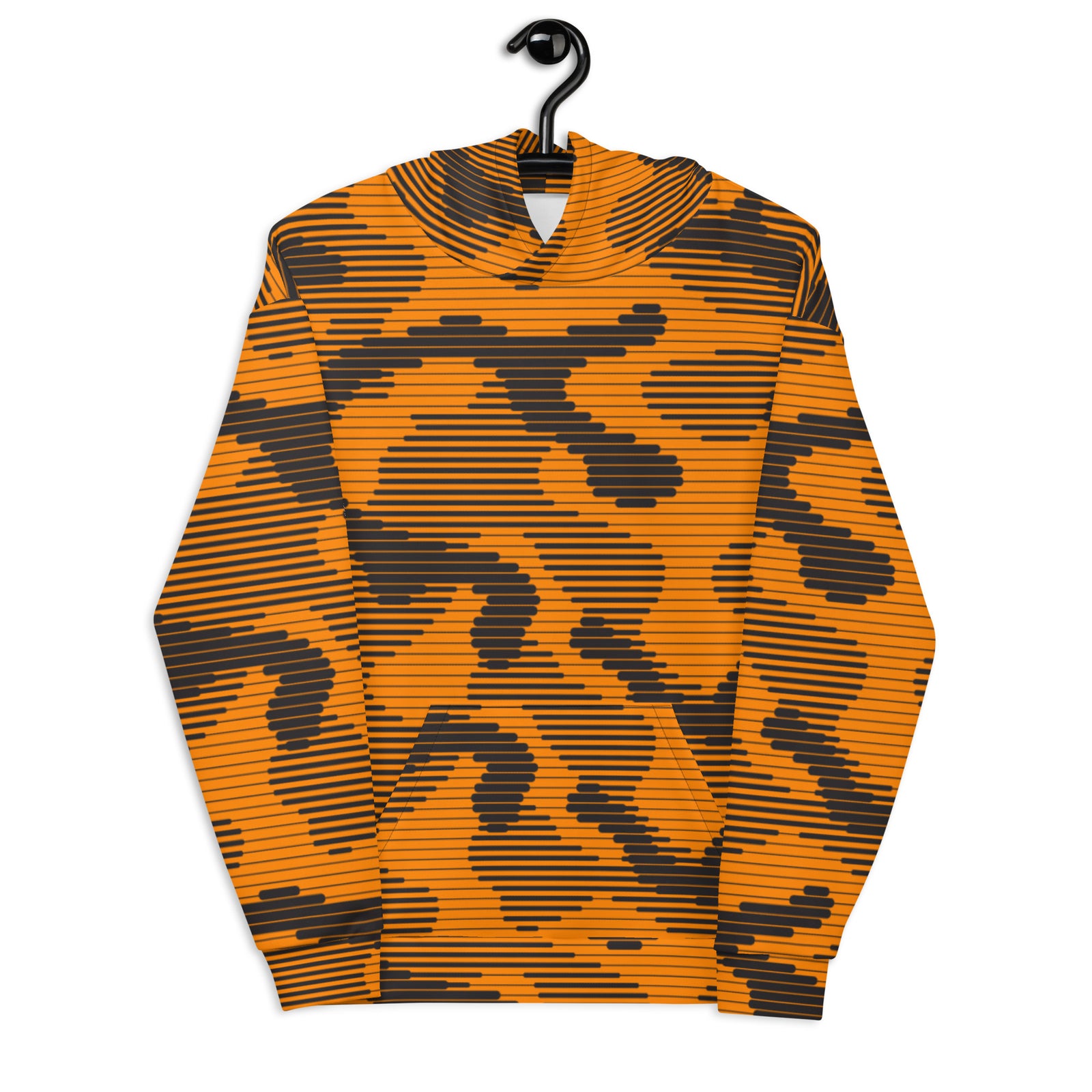 Digital Camouflage Blaze Orange Hoodie