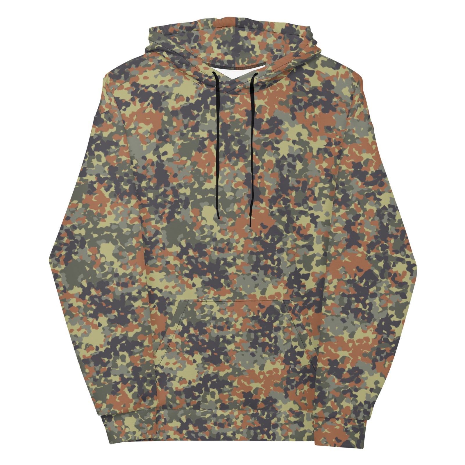 Woodland camo flag on sale hoodie