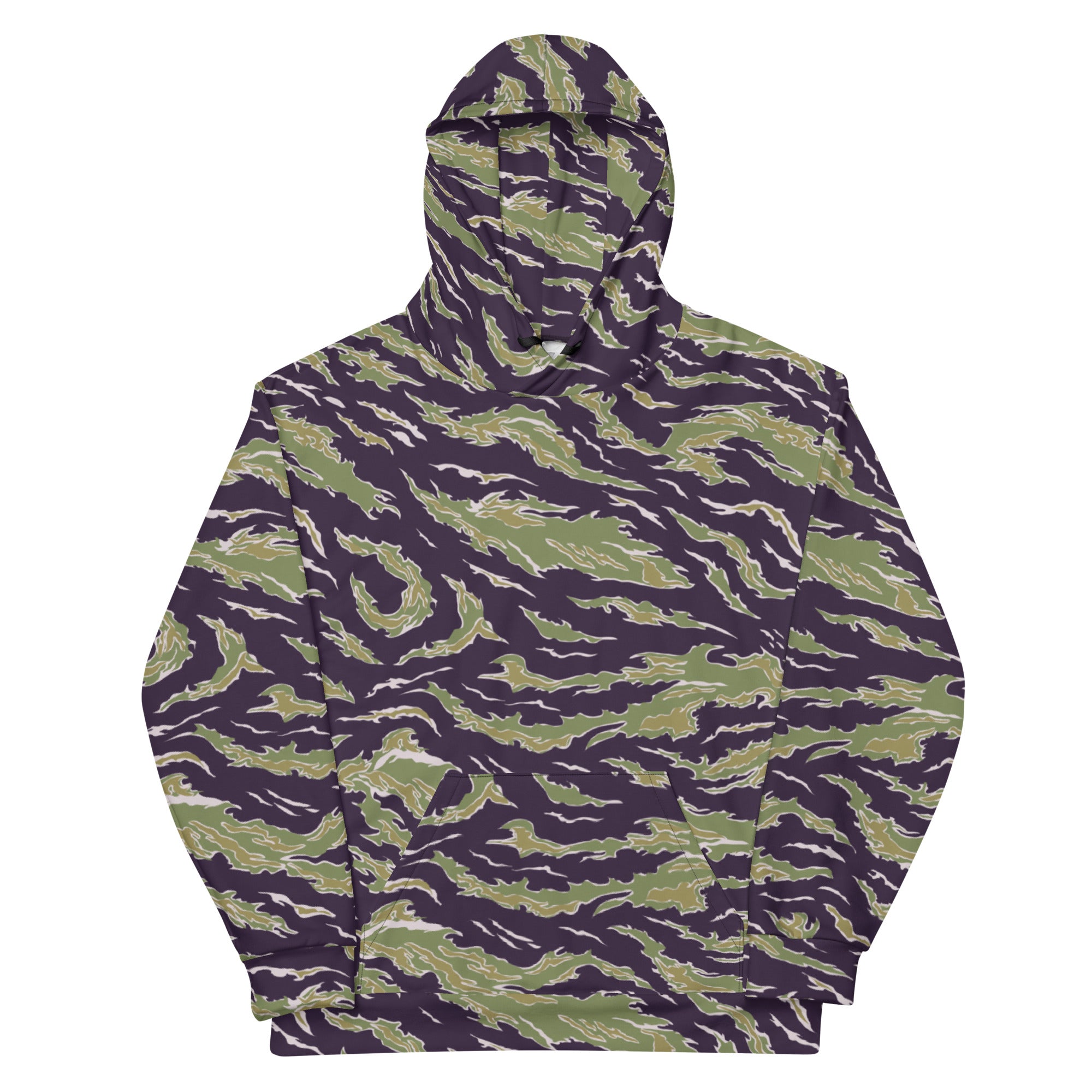 Tiger Stripe Jungle Camouflage Hoodie - Main Image