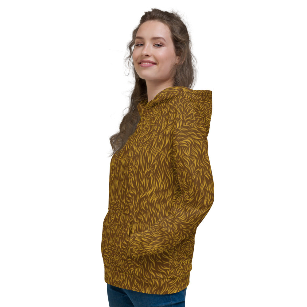 Golden Bear Brushed Fleece Unisex Hoodie