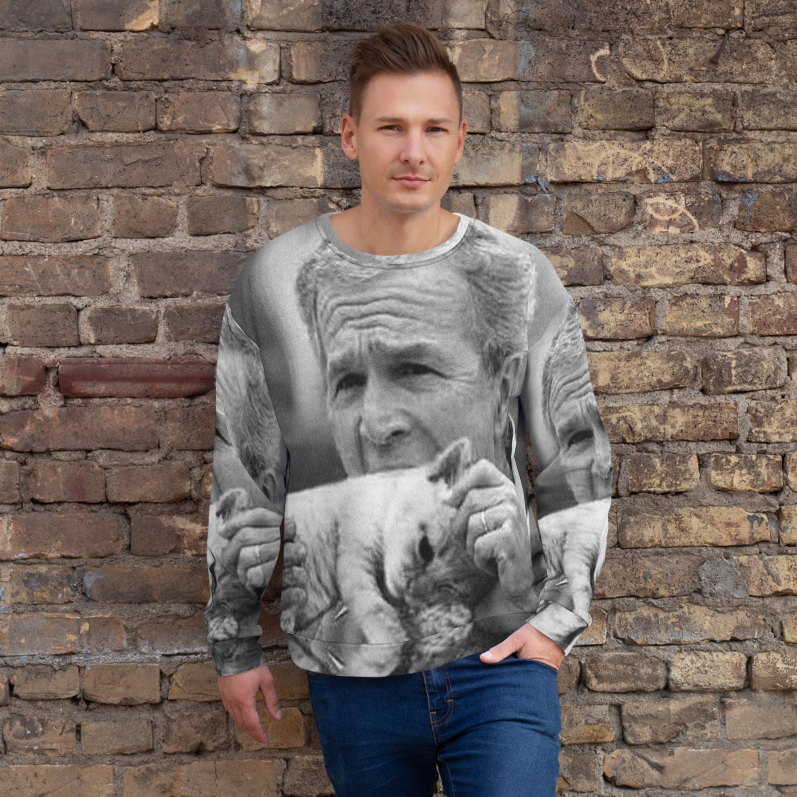 George Bush Eating Pussy Unisex Sweatshirt