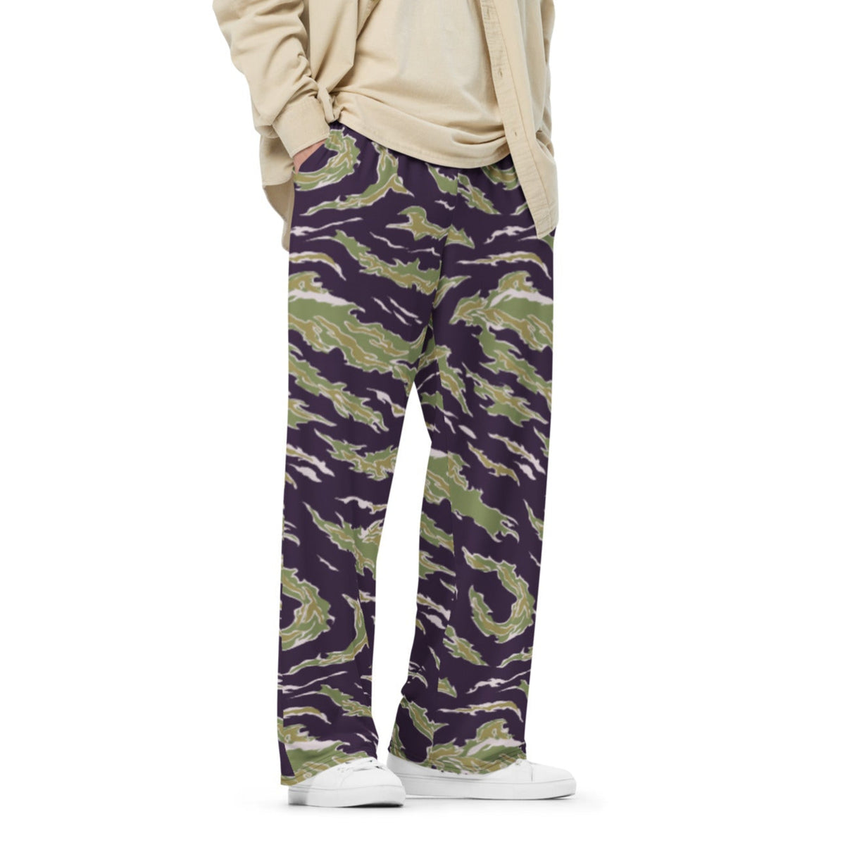 Tigerstripe Camo Wide-leg Pants