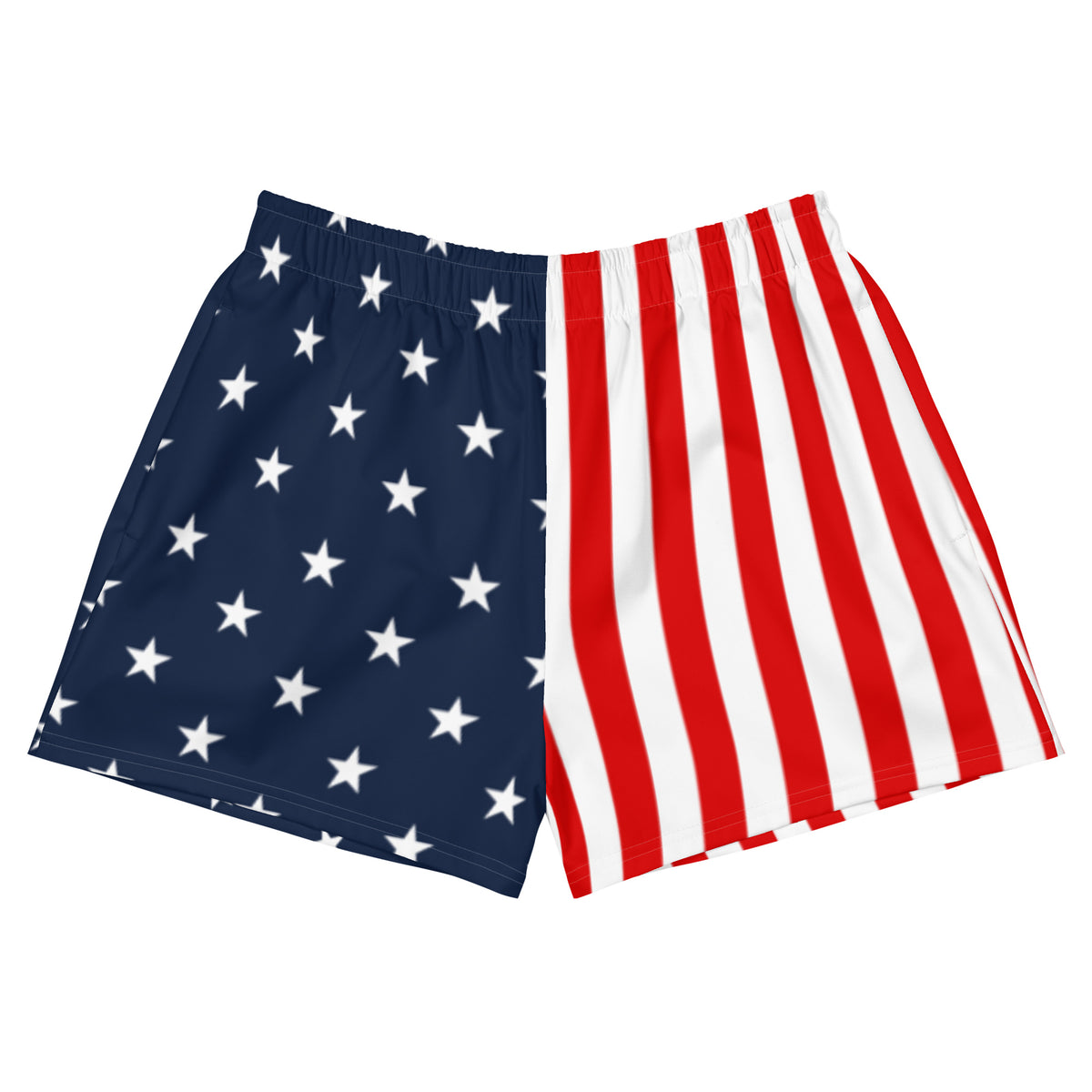 American Flag Women&#39;s Athletic Short Shorts