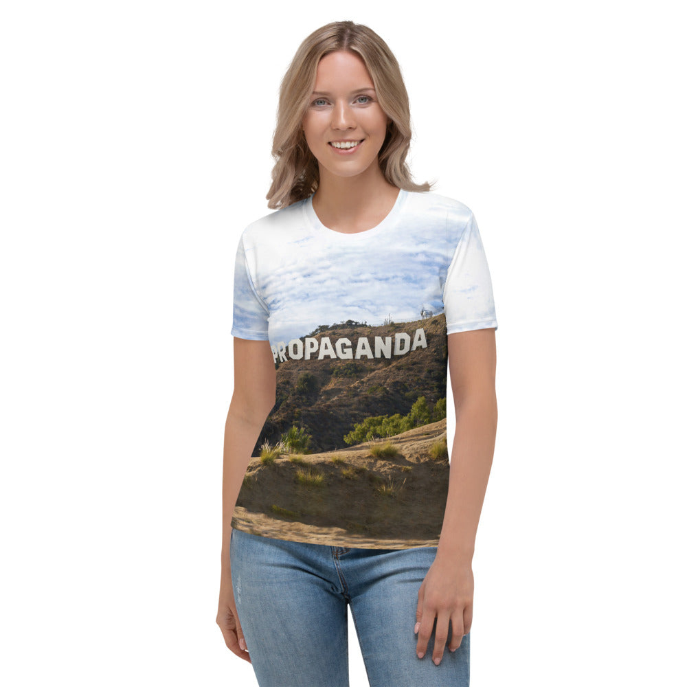 Hollywood Propaganda Liberty Maniacs Women&#39;s T-shirt