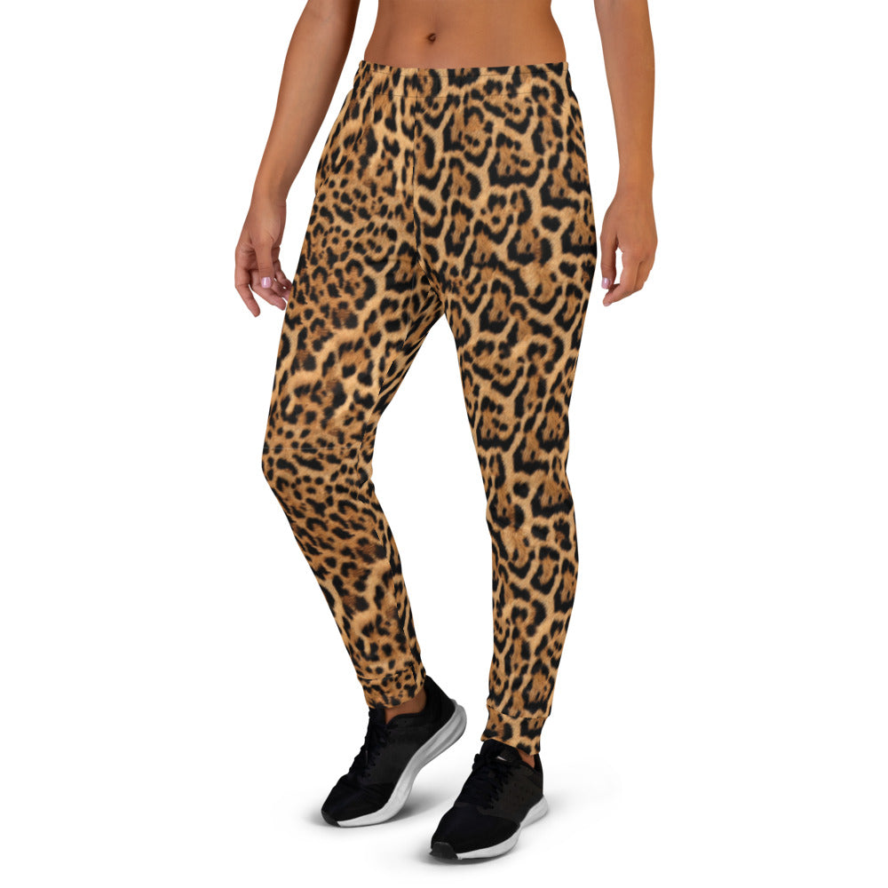 Jaguar Print Women&#39;s Joggers