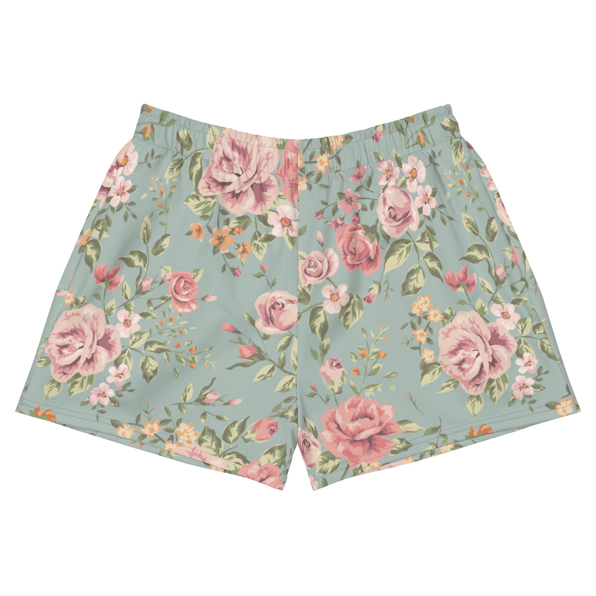 Floral Women’s Athletic Shorts
