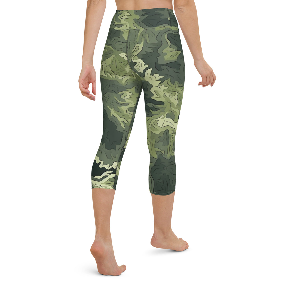 Mossy Grounds Organic Woodland Yoga Capri Leggings