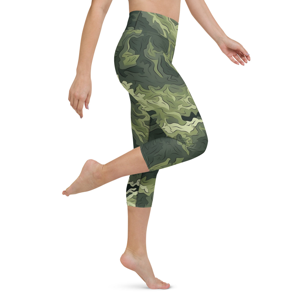 Mossy Grounds Organic Woodland Yoga Capri Leggings