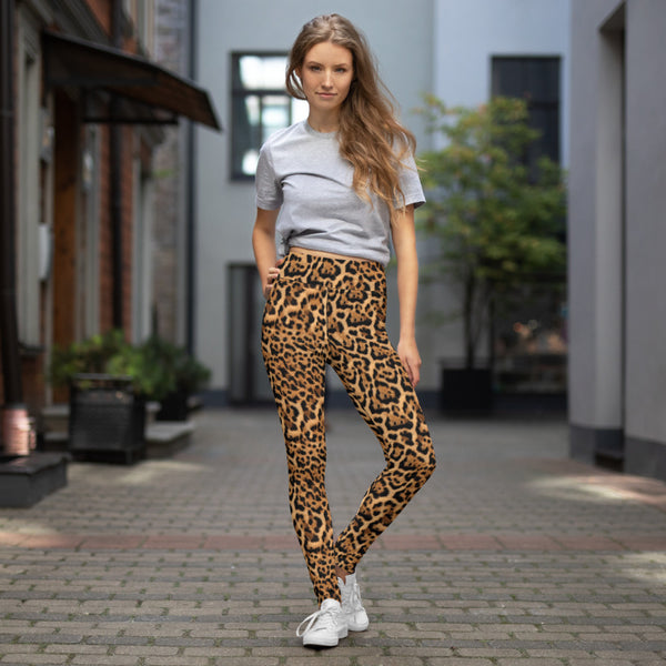 Cheetah Animal Print Leggings - Liberty Maniacs