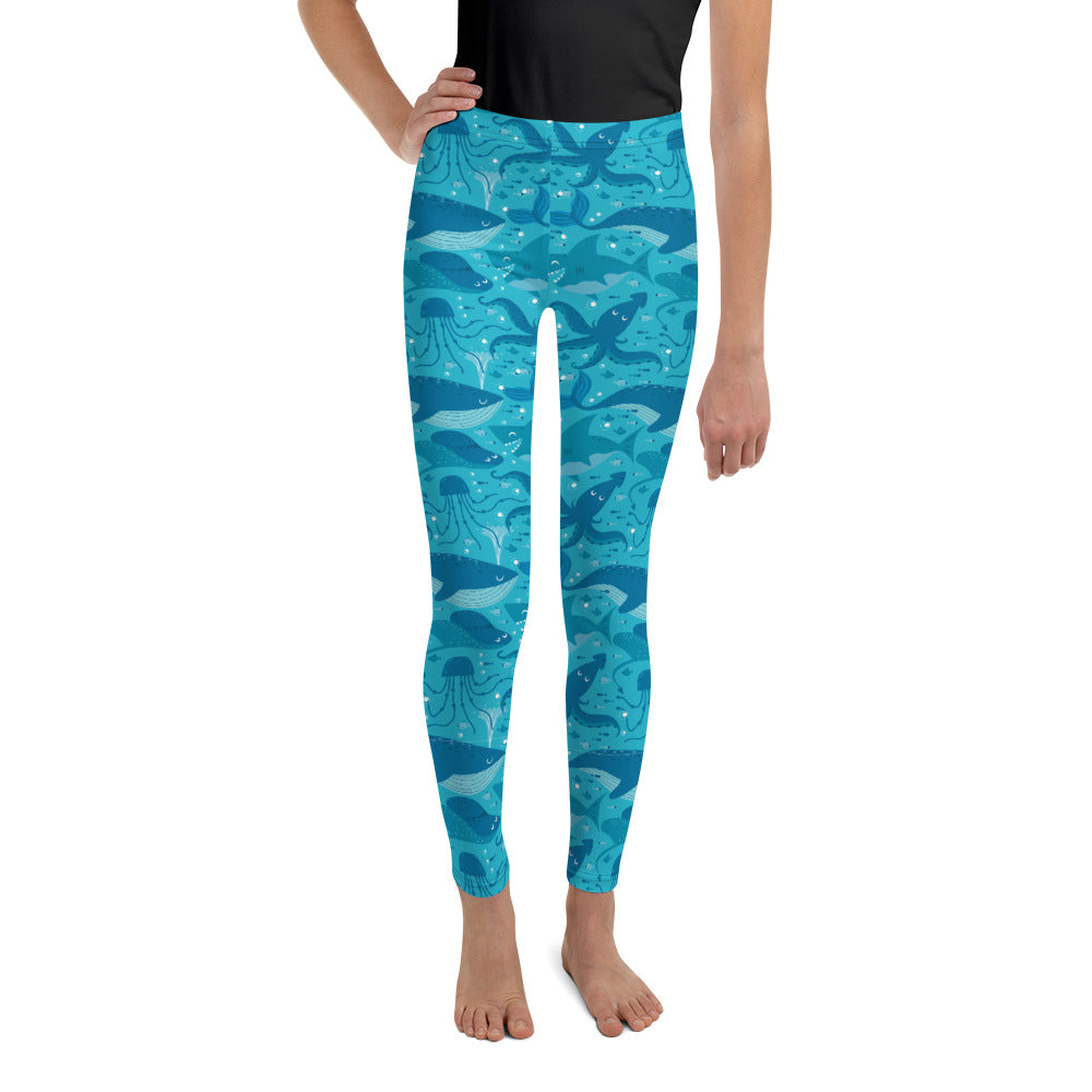 Seascape Youth Leggings