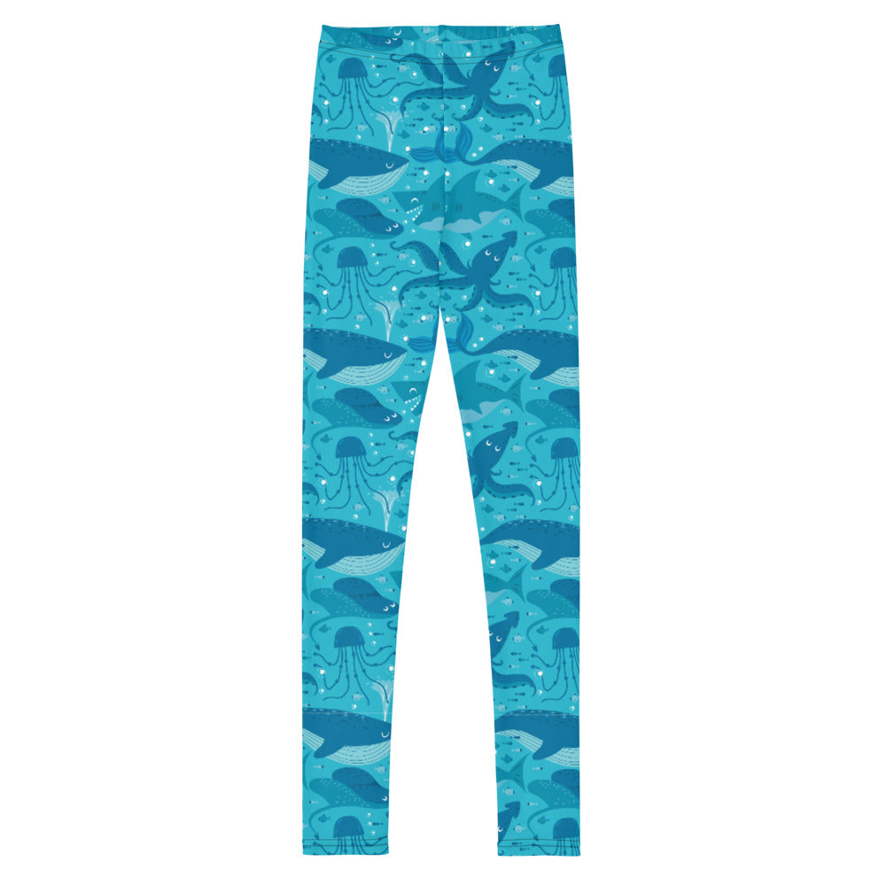 Seascape Youth Leggings