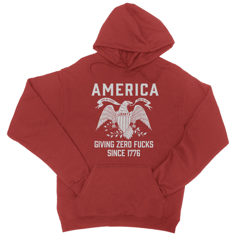 America Giving Zero Fs Hoodie Sweatshirt