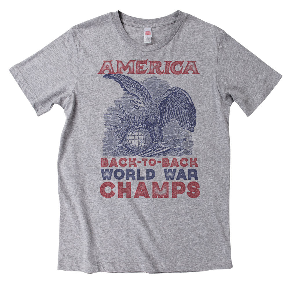 America Back to Back World War Champs T-Shirt