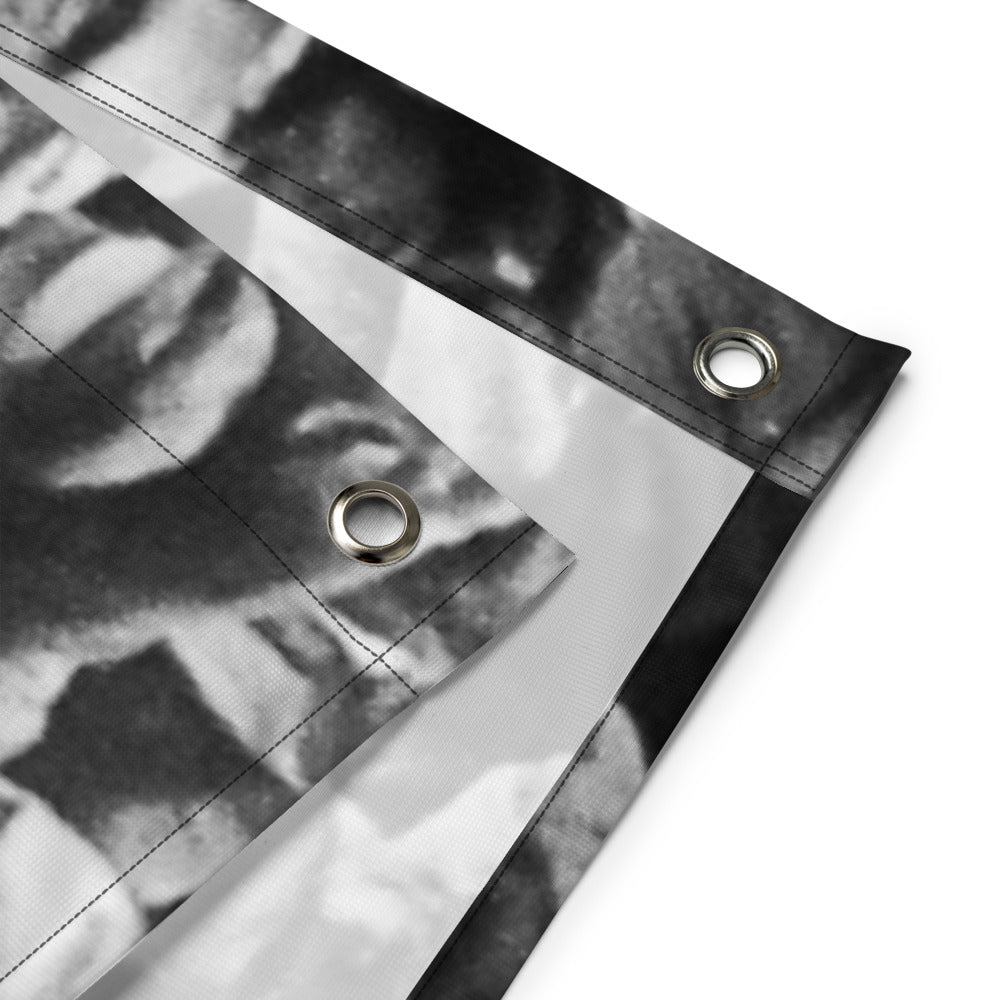 August Landmesser Be More Like This Guy Wall Flag