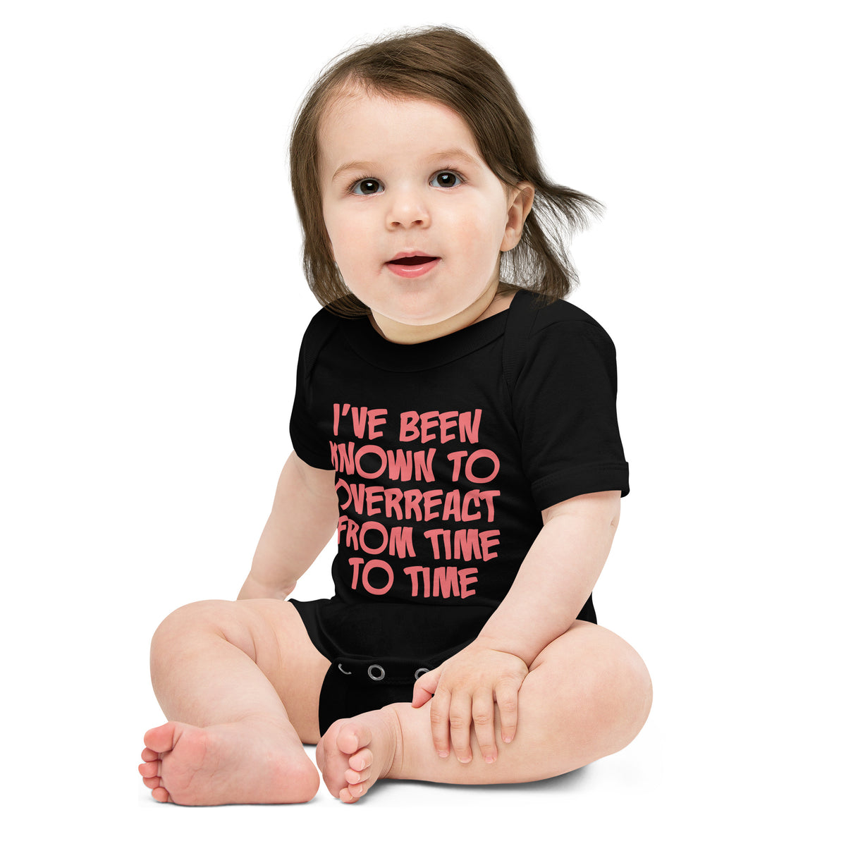 Overreactor Baby Short Sleeve Onesie