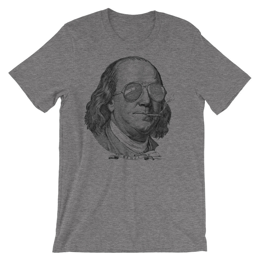 予約販売品】 Benjamin Franklin Parody Tシャツ - トップス