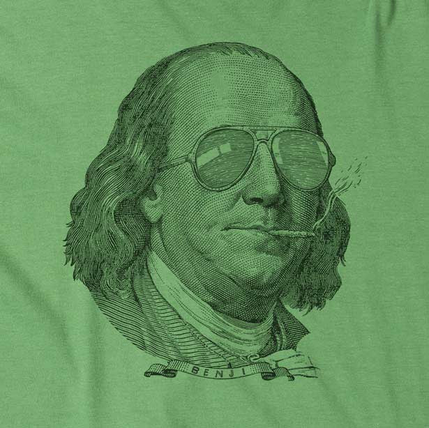 Ben Franklin Now This Is A Political Party T-Shirt