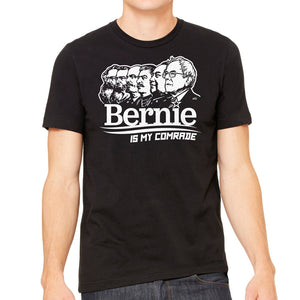Bernie Sanders Is My Comrade Shirt in Black by Liberty Maniacs
