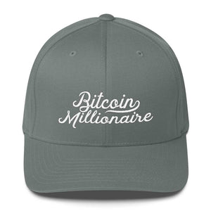 Bitcoin Millionaire FlexFit Fitted Twill Cap