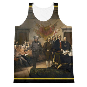 The Gassing of the Declaration of Independence Unisex Tank Top